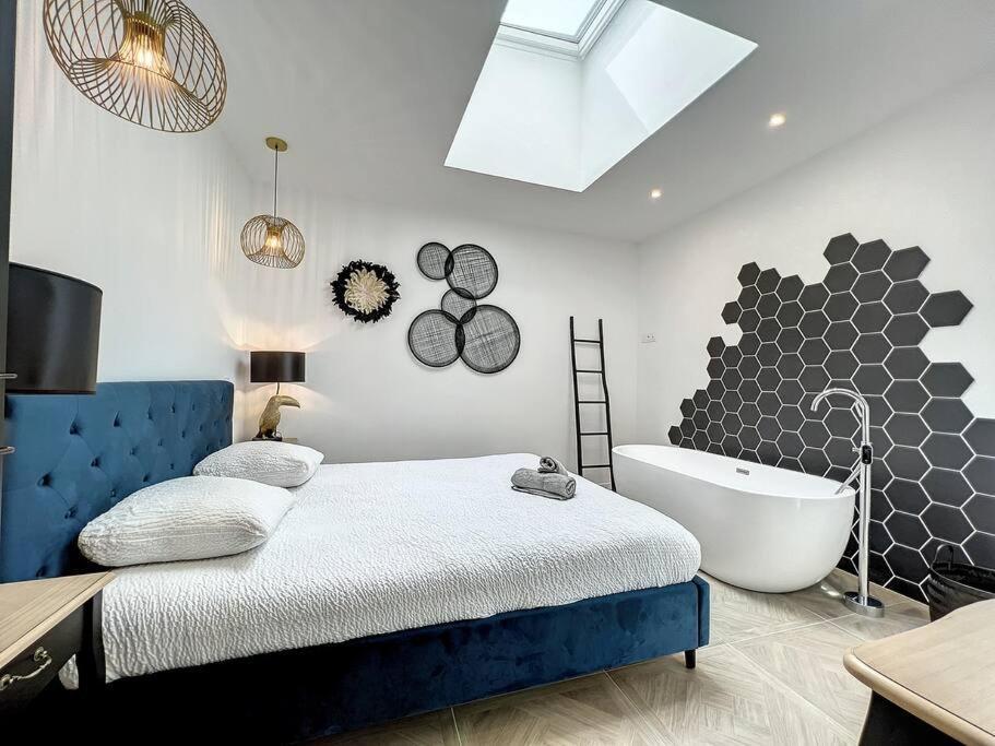 Loft Raffine Et Chic Au Calme Proche Du Centre De Beziers Et Des Plages Apartment Boujan-sur-Libron Bagian luar foto
